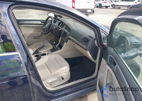 2015 Volkswagen Golf Sportwagen Tdi Se 4-Door из США, поврежденный, VIN 3VWFA7AU1FM516291